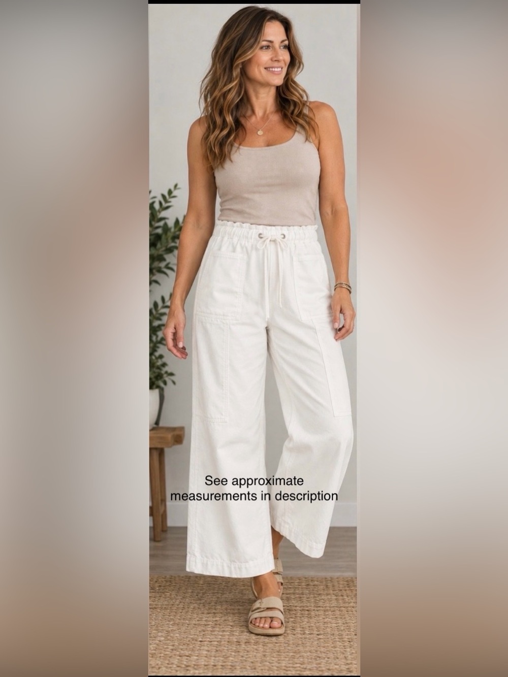 HYFVE Wide-Leg Jeans with Front Patch Pockets